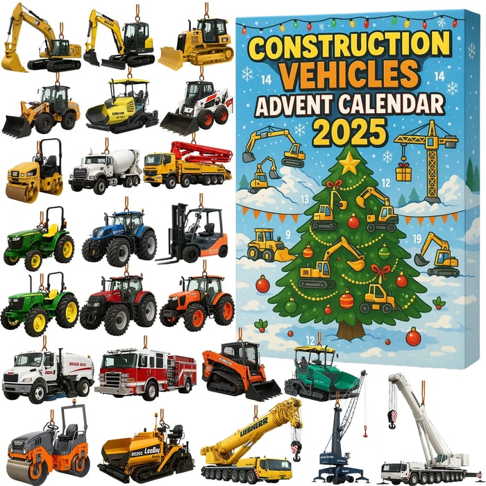🚜 Advent Calendar for Construction Machines 2025