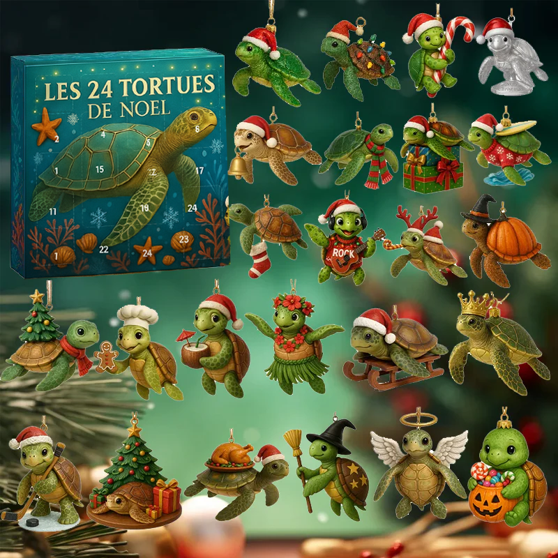 The 24 Christmas Turtles – Magical Edition of the Advent Calendar that Revives the Spirit of Christmas