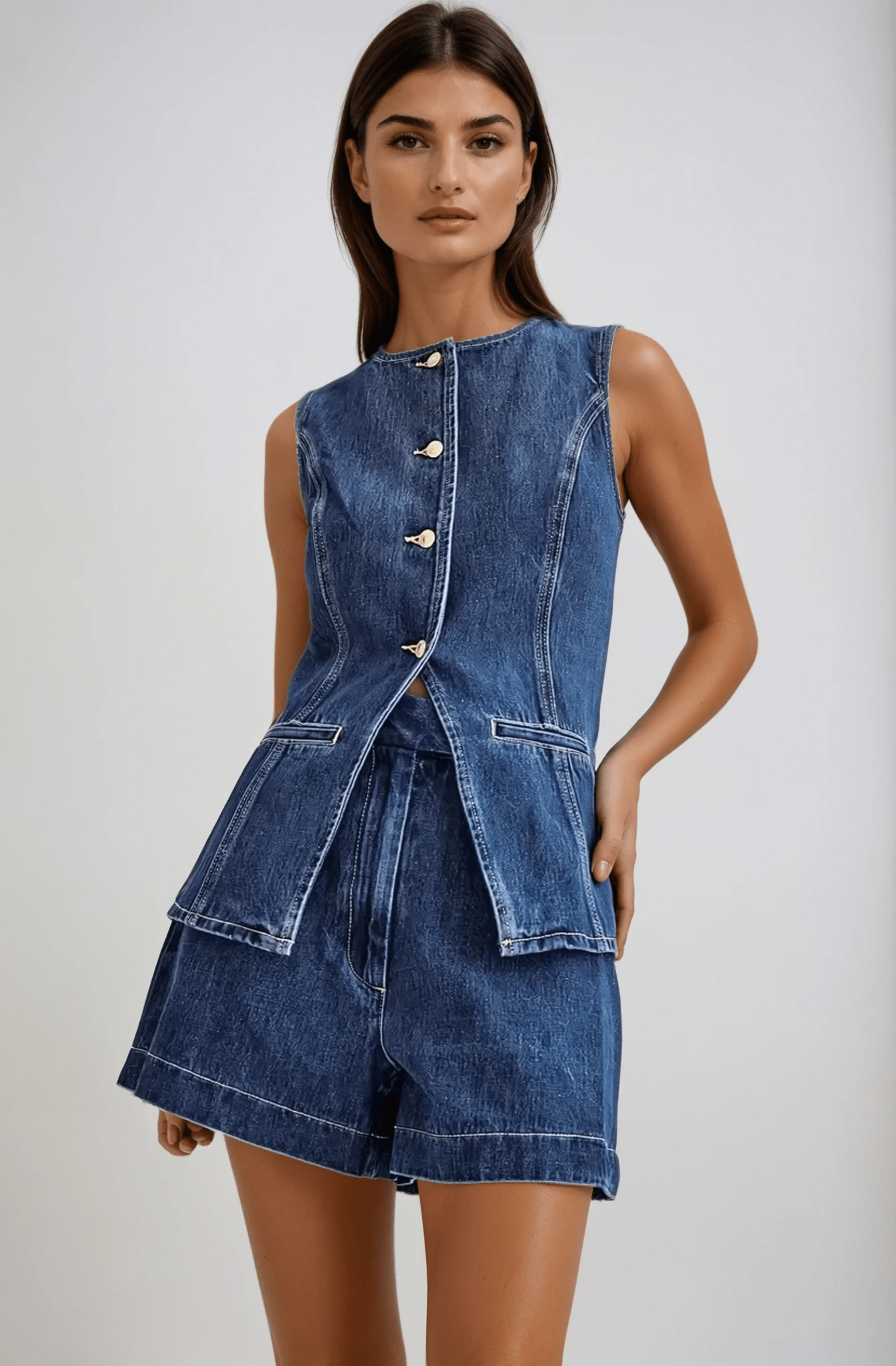 Eden Denim Set
